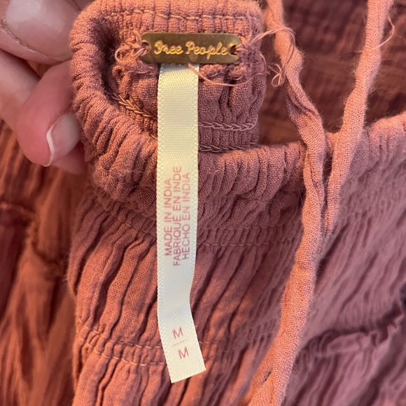 Free people feeling bonita midi rose dress medium - Picture 5 of 9